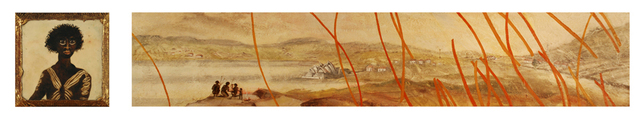 Sydney Cove - Balloderree - Confronts the Colony (Diptych)