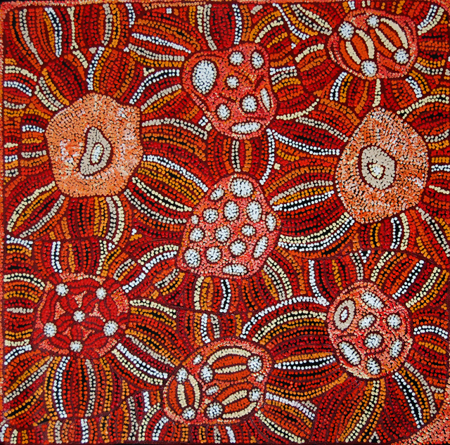 Marrapimti by Esther Bruno Nangala at Aboriginal Art Directory - Esther ...